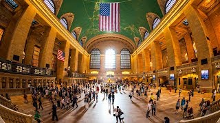 Walking Tour of Grand Central Terminal — New York City 【4K】🇺🇸 [upl. by Zile]