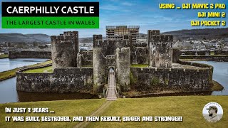 Caerphilly Castle  The Largest in Wales 2nd in Britain [upl. by Ailuy216]