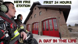 First 24 Hours in a New Fire Station  A Day in the Life [upl. by Yadnil]