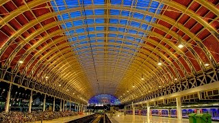 A Walk Around Londons Paddington Railway Station [upl. by Nalyt741]