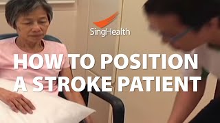 How To Position A Stroke Patient [upl. by Evanne]