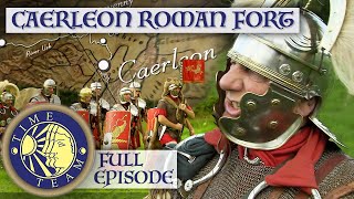 Caerleon Roman Legion Fort In Wales  Time Team [upl. by Ahsirat]