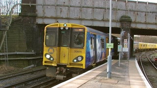 Half an Hour at 216  Birkenhead North Station 1022017  Class 507 508 terminus [upl. by Etnuaed]